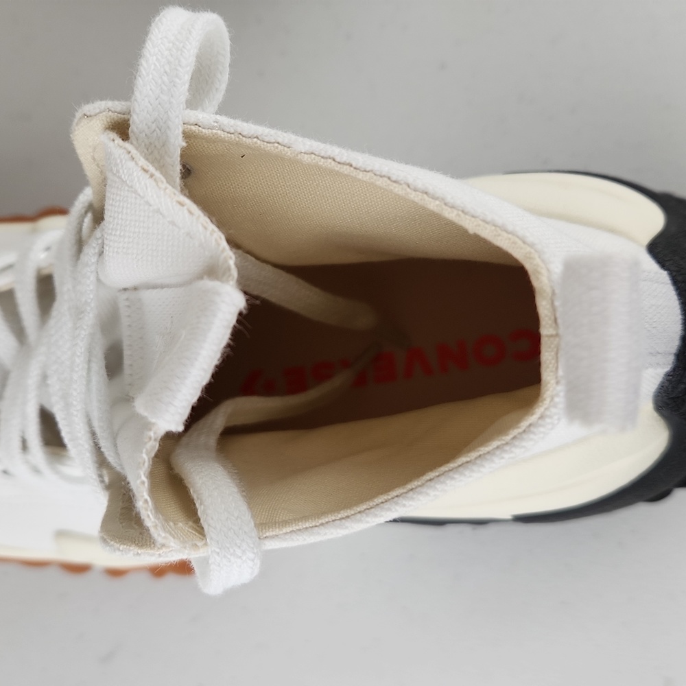 Converse Unisex Run Star Motion HI White Sneakers - Picture 4 of 5